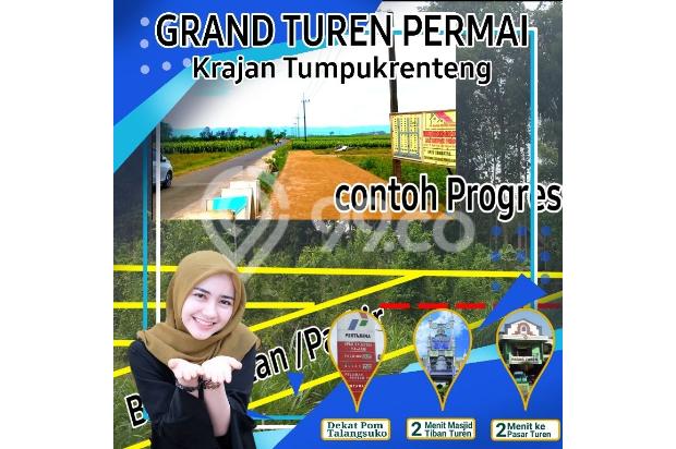 Tanah kavling turen murah
