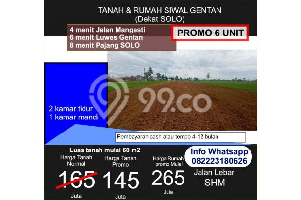 tanah gentan tanah solo tanah siwal gentan kavling solo
