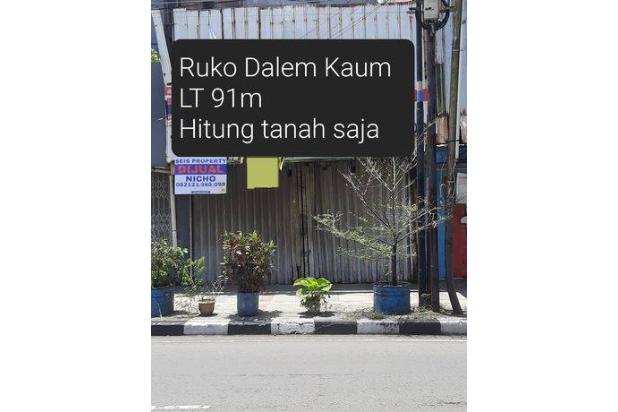 Ruko di Mainroad Dalem Kaum, Bandung ( Hitung Tanah )
