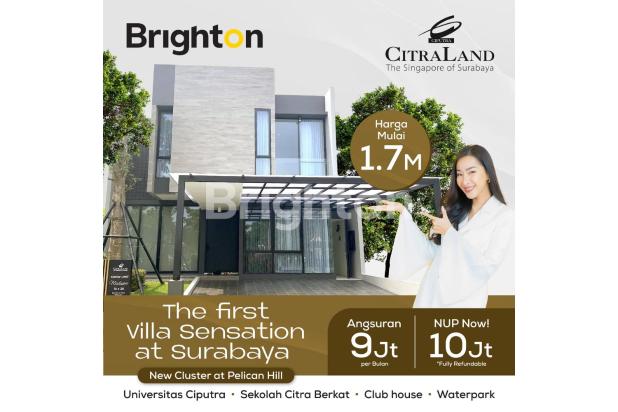 RUMAH BARU GRESS CITRALAND DEKAT JLLB HARGA 1,7M AN BISA KPR