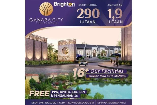 Rumah murah Ganara City Driyorejo fasilitas lengkap