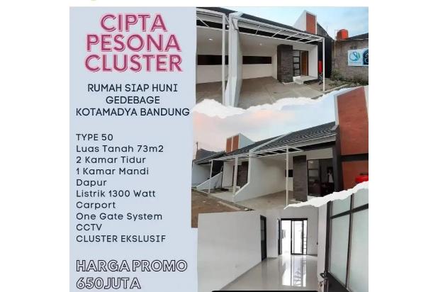 Rumah Siap huni dekat pintu tol dan Summarecon bandung