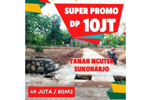 Dijual Tanah Kavling Di Nguter Murah Dp 10 Jt Cicilan 2 Th