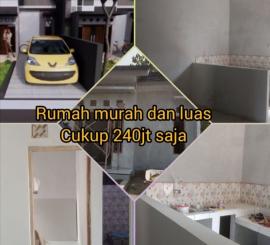Rumah baru dekat puskesmas Polokarto