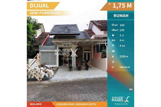 Rumah di Cengger Ayam Soekarno Hatta Lowokwaru Malang 