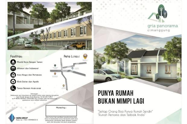Rumah Baru Dp 2juta, cicilan 800rban Flat dkt bandung Timur