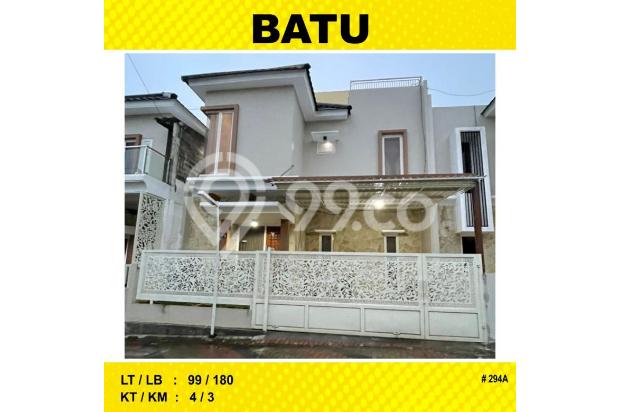 Rumah Villa + Kolam Luas 100 dekat BNS Batu Malang _ 294A