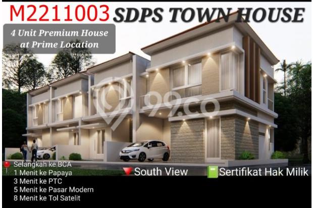 Dijual Termurah Rumah Baru Gress SDPS Town House Dkt Darmo Per