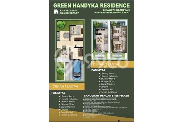 Rumah baru harga promo di jl. H. Gofur nempel Cimahi KBB