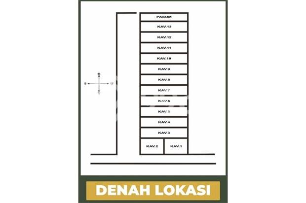 Rumah baru harga promo di jl. H. Gofur nempel Cimahi KBB