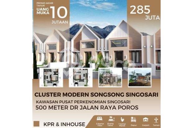 Hunian model Eropa minimalis Rumah di Ardimulyo SHM Timur Baru