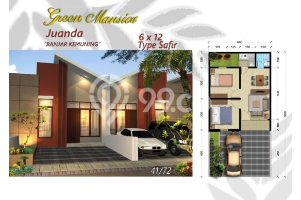 Rumah Green Mansion Tipe Safir dekat OERR Juanda Tahap 2