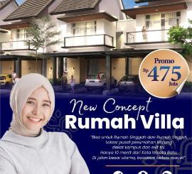 Hujan Promo Rumah Modern Super Murah di Kota Malang