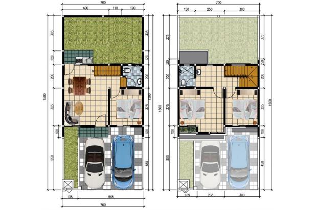 Rumah 2 Lantai Eksklusif Heavenland Park Sidoarjo Type Daisy