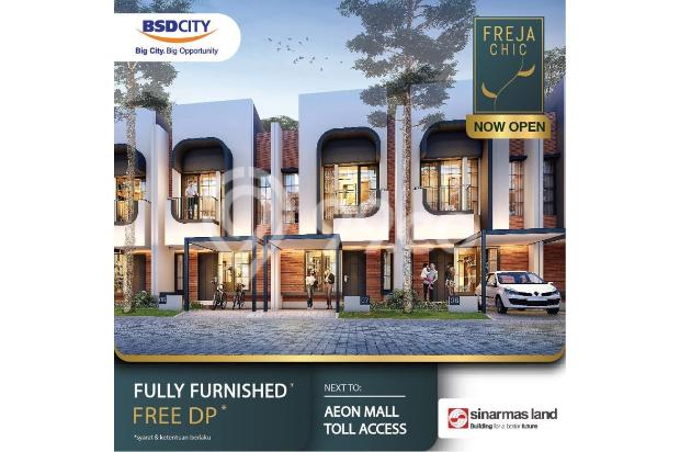 Last Freja Bsd City Tipe 5x12 Promo Free Furnish Dan Tanpa Dp
