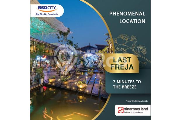 Last Freja Bsd City Tipe 5x12 Promo Free Furnish Dan Tanpa Dp