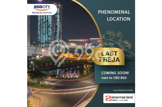 Last Freja Bsd City Tipe 5x12 Promo Free Furnish Dan Tanpa Dp