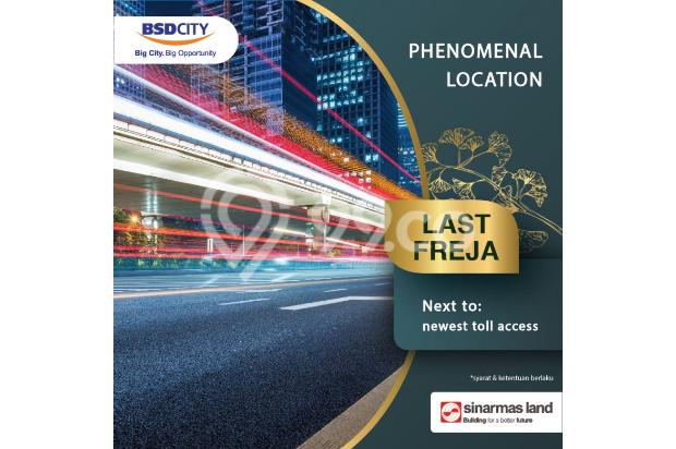 Last Freja Bsd City Tipe 5x12 Promo Free Furnish Dan Tanpa Dp