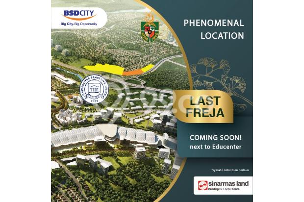 Last Freja Bsd City Tipe 5x12 Promo Free Furnish Dan Tanpa Dp