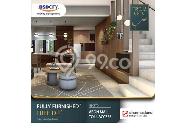 Last Freja Bsd City Tipe 5x12 Promo Free Furnish Dan Tanpa Dp