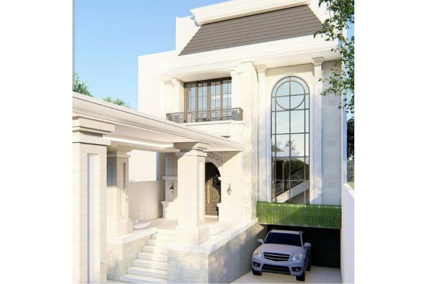 Rumah Baru, Hdp Timur, Luxury Classic Modern 2.5Lt, Rooftop, Pool, Lingk. Nyaman dan Strategis di Cilandak Barat