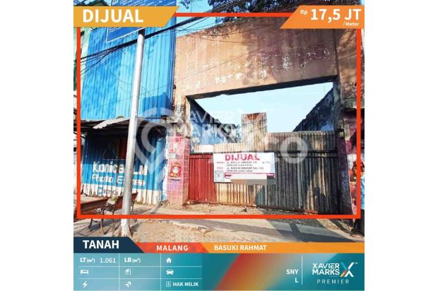 TANAH DAN TOKO LOKASI TENGAH KOTA, BASUKI RAHMAT, MALANG