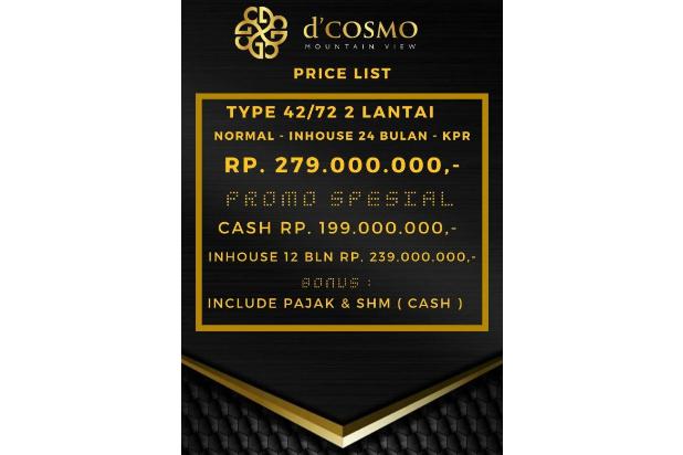 Hunian mewah harga murah D'Cosmo Mountain View Singosari Malan
