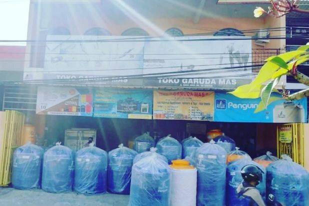 0730 Disewakan Ruko 400m2 2 Lantai Nol Jalan di Gkb Gresik