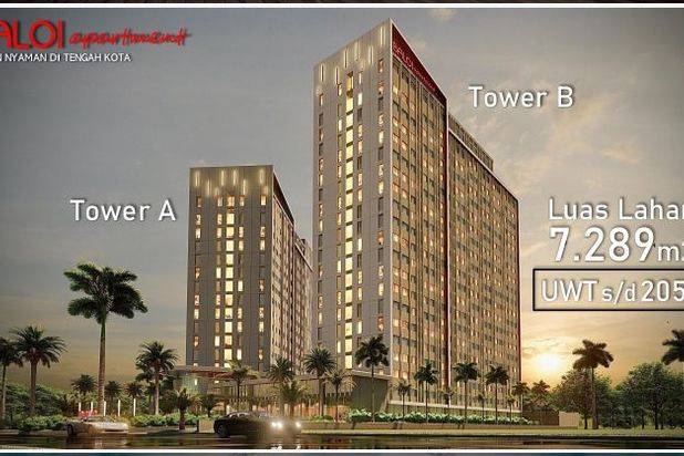 BALOI APARTEMEN CICILAN 2 JT-an!! BERADA DI PUSAT KOTA BALOI.