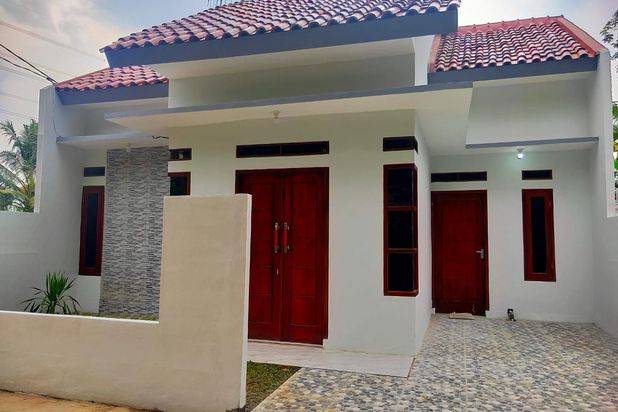 Rumah baru 112 m² pinggir jalan umum