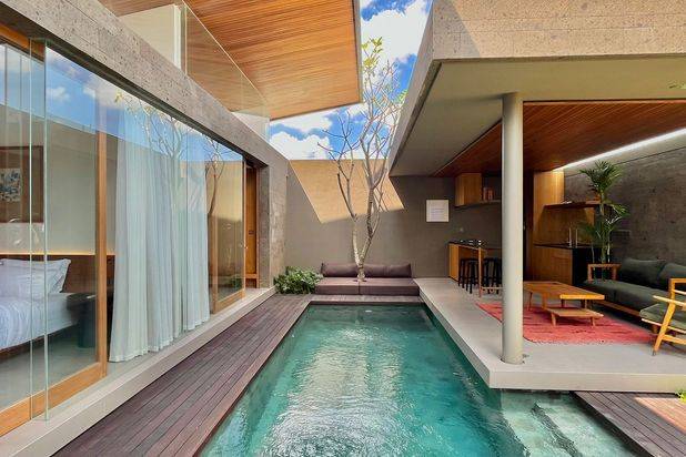Villa 2 Lantai Di Canggu Akses Mobil Dekat Jalan Utama