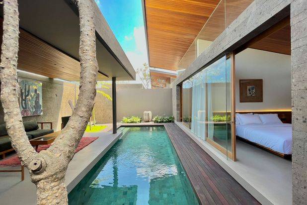Villa 2 Lantai Di Canggu Akses Mobil Dekat Jalan Utama