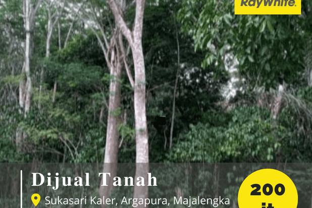 Tanah Jual 200jt di Sukasari Kaler, Argapura, Majalengka