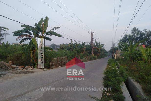 Dijual Tanah Murah di Pinggir Jalan Palumbonsari Karawang