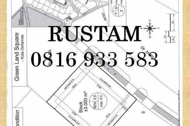 Dijual Tanah Deltamas Boulevard Pasirranji Cikarang Harga Terbaik