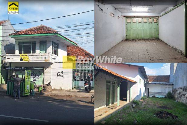 Disewakan ruko + gudang strategis jalan kesambi