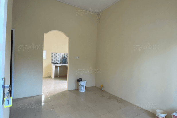 Rumah Baru Posisi Hook Tanah Luas Full Pagar