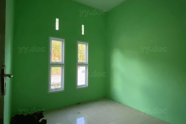 Rumah Baru Posisi Hook Tanah Luas Full Pagar