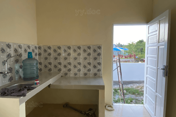 Rumah Baru Posisi Hook Tanah Luas Full Pagar