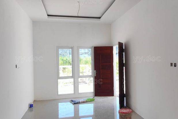 Rumah Cluster Minimalis Modern 200 Meter Jalan Raya