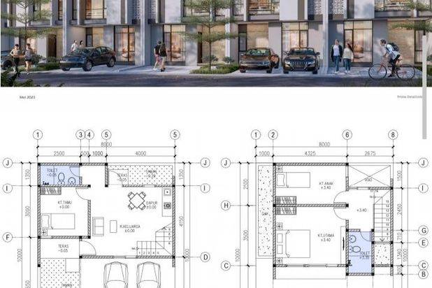 Rumah Baru Dalam Cluster di Cinangka Sawangan Depok