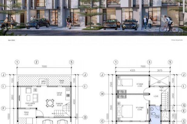 Rumah Baru Dalam Cluster di Cinangka Sawangan Depok