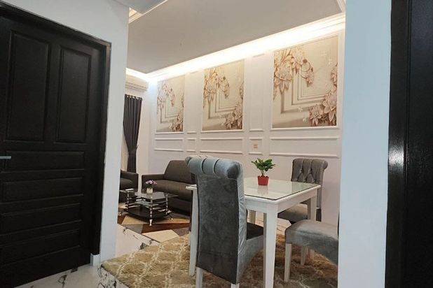Rumah Baru 2 Lantai Dalam Cluster Pinggir Jalan Utama Gas Alam Cimanggis Depok