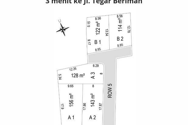 Kaveling Tanah Cibinong Murah Hanya 3jt an Dekat Cibinong City Mall