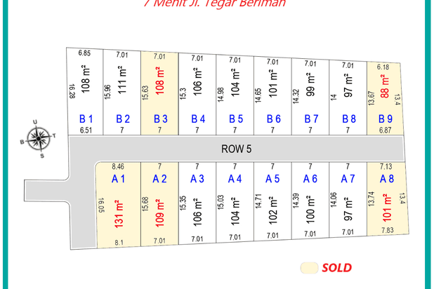 Tanah Kaveling Murah Area Cibinong Hanya 1jt an shm