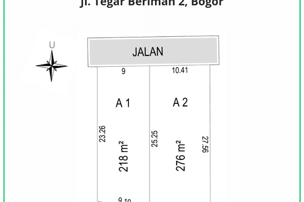 Tanah Kaveling Bomang Murah Hanya 5jt an shm