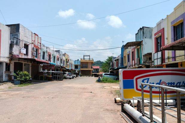 Ruko 1 lantai cocok untuk usaha bengkel /gudang di Tembesi Point