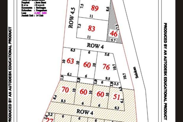 Rumah Minimalis Dengan Legalitas SHM, IMB. row jalan 6 meter