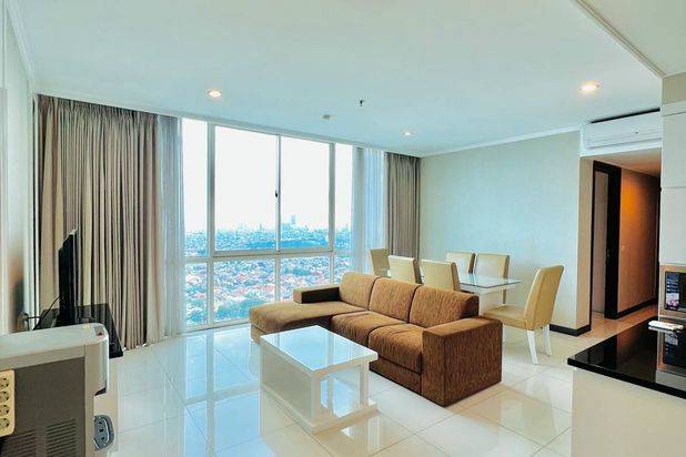 Sewa Apartemen Via Ciputra World 2 BR Lantai 35 Fully Furnished