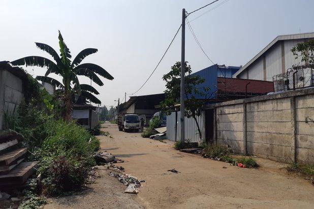 Dijual Tanah Kawasan Industri Sentul, Lahan Sudah Dipagar Cocok Untuk Gudang Atau Pabrik, Bogor 022